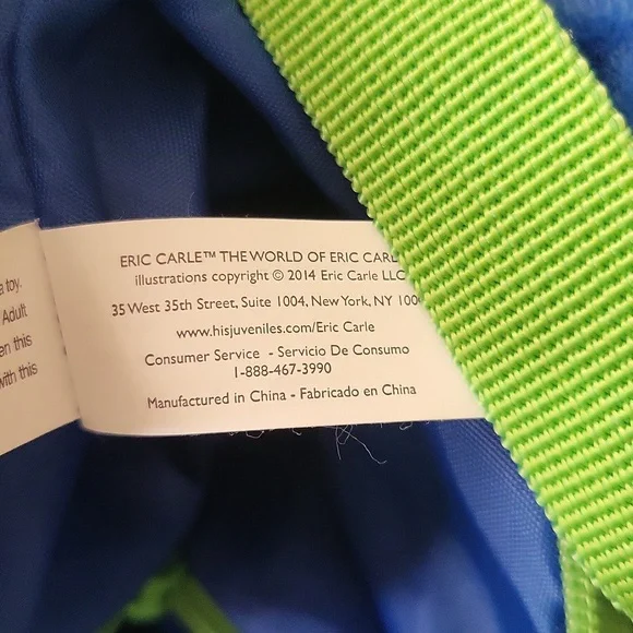 Eric Carle Toddler Backpack Harness Leash Elephant 🐘 - Picture 6 of 11